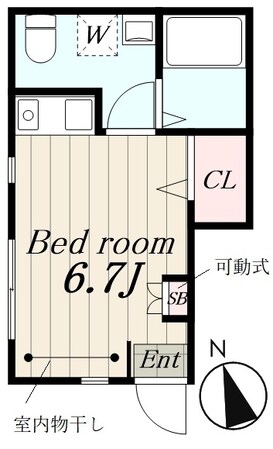 カーサフェリーチェ南長崎の物件間取画像